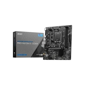 MSI PRO H610M-S DDR4 m-ATX Motherboard